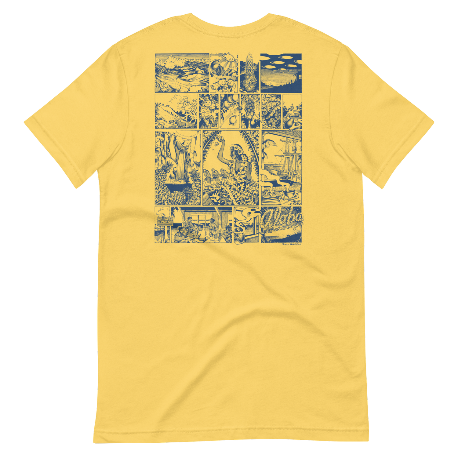 Rick Griffin Maui No Ka Oi T Shirt — Rick Griffin Designs