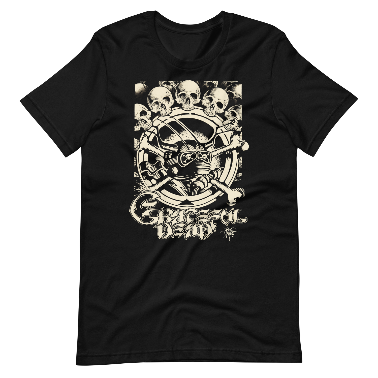 Rick Griffin Designs Tシャツ Lサイズ タグ付き Rick Griffin Grateful Dead Shrine T Shirt — Rick Griffin Designs