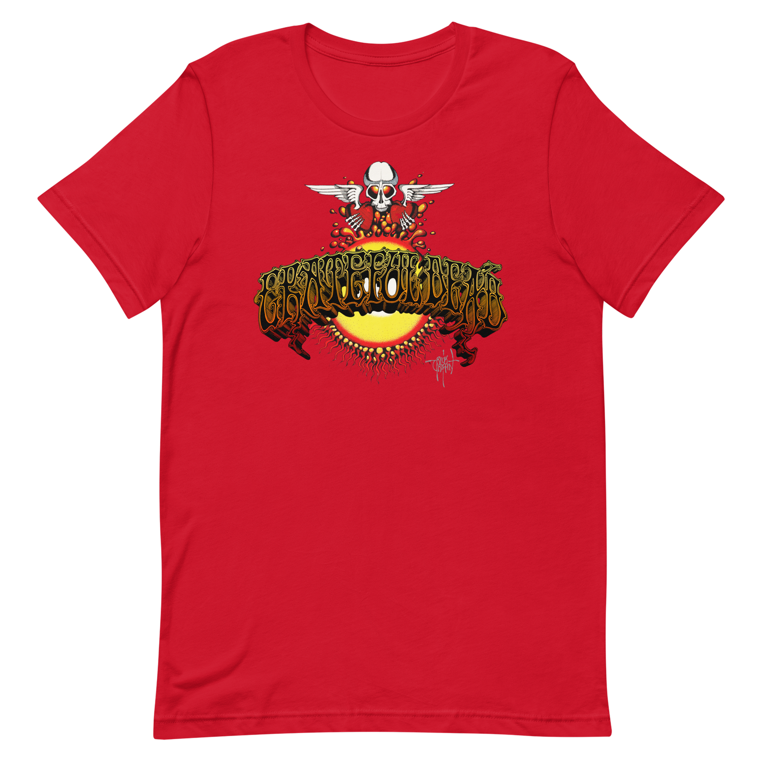 Rick Griffin Grateful Dead Aoxomoxoa Skull and Sun T Shirt — Rick 
