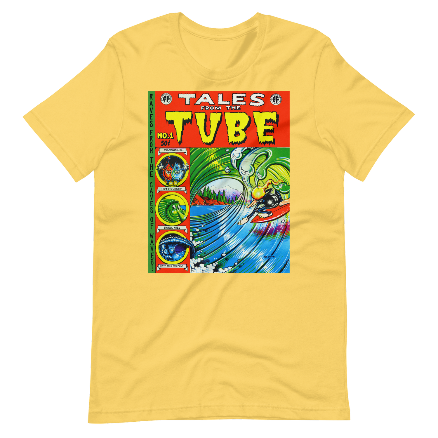 Rick Griffin Tales From The Tube Cover T Shirt — Rick Griffin Designs