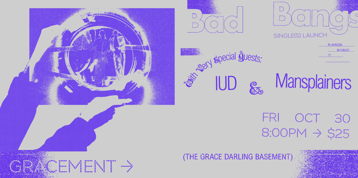 Bad Bangs Single(s) Launch w/ IUD + Mansplainers