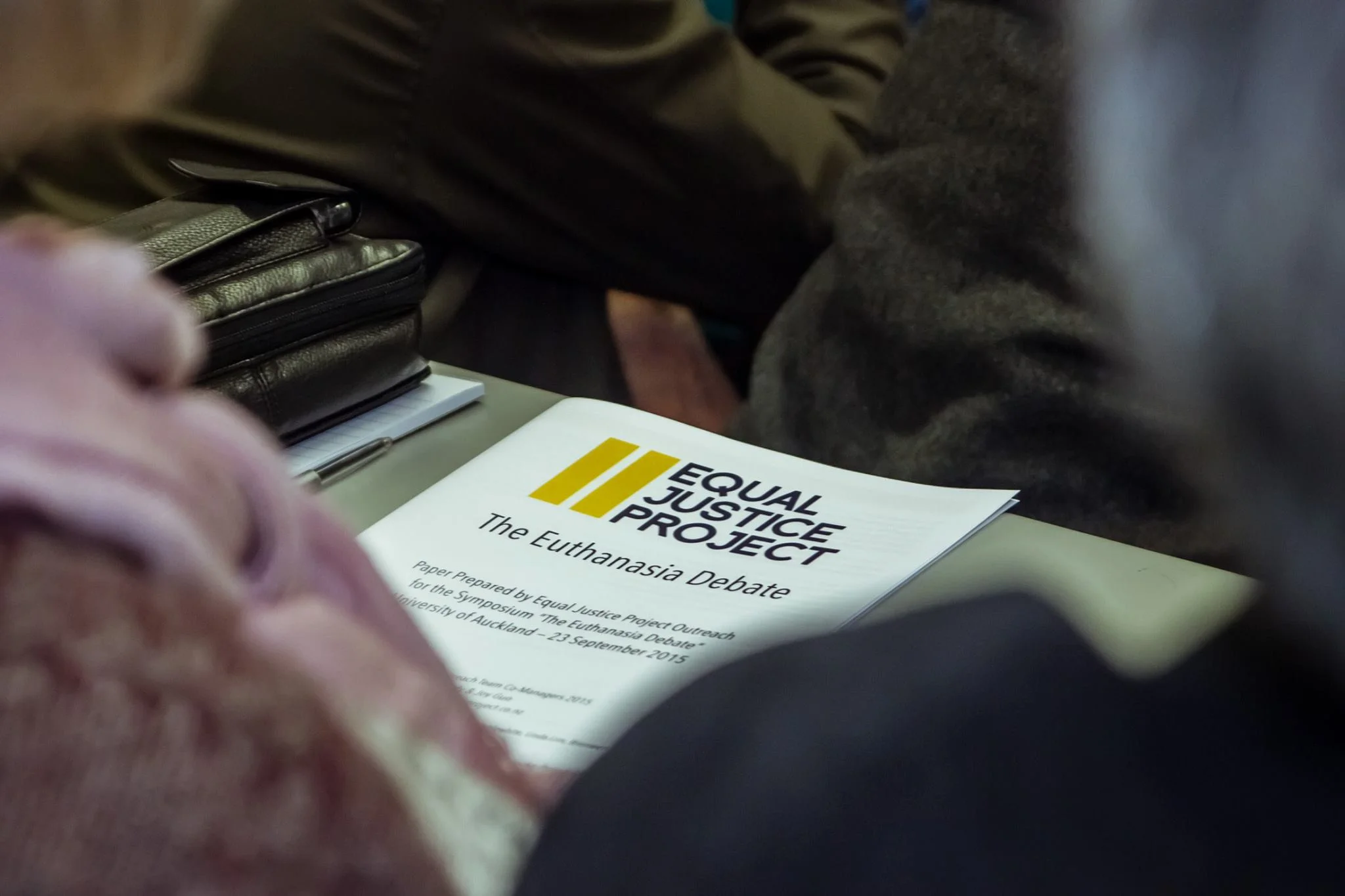 Report on the Equal Justice Project Outreach Symposium: The Euthanasia Debate