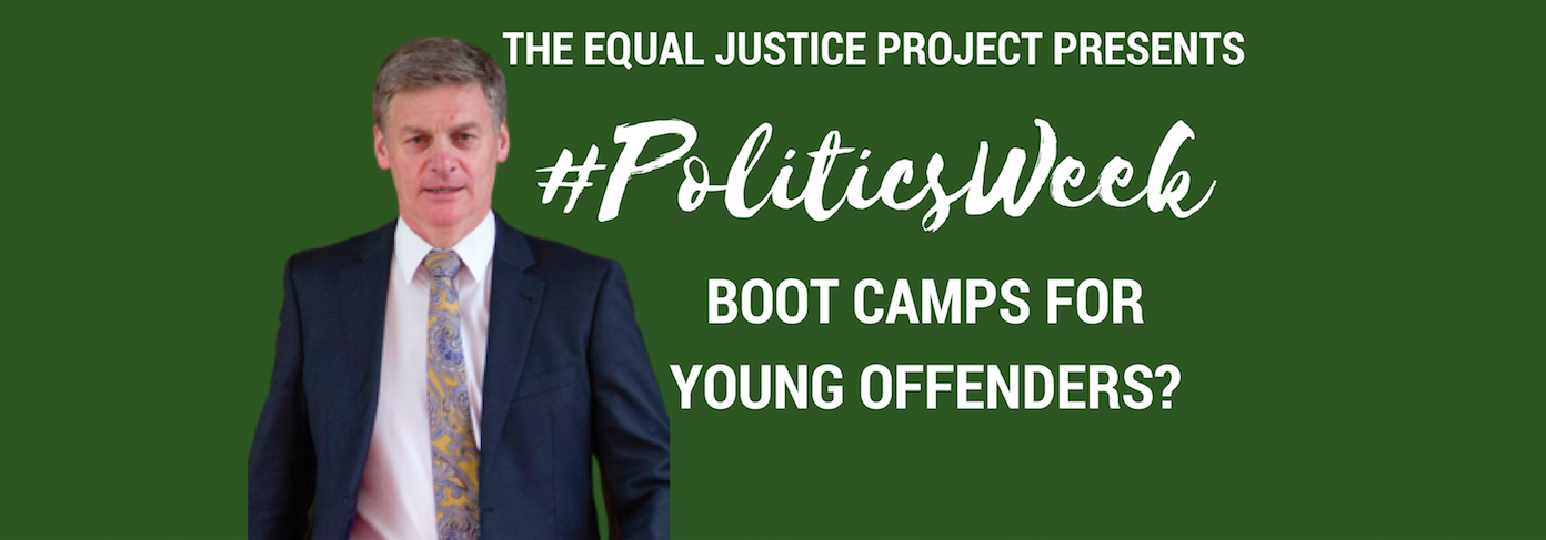 POLITICS WEEK: Boot Camps for Young Offenders?
