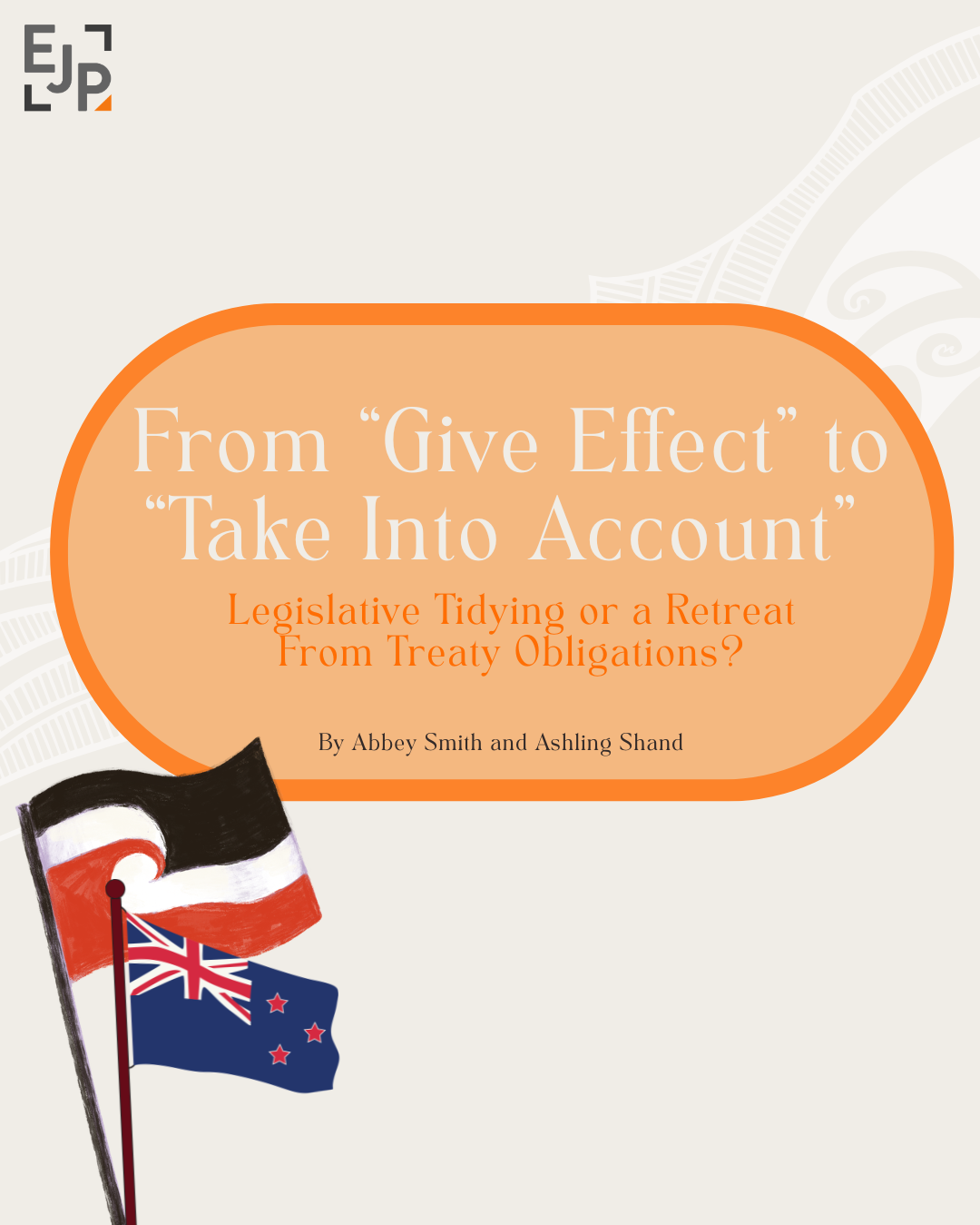 From “Give Effect” to “Take Into Account”: Legislative Tidying or a Retreat From Treaty Obligations?