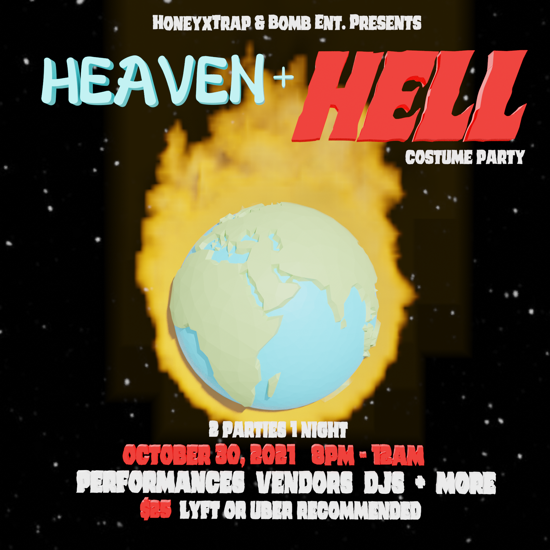 HEAVEN + HELL FLYER ANIMATION