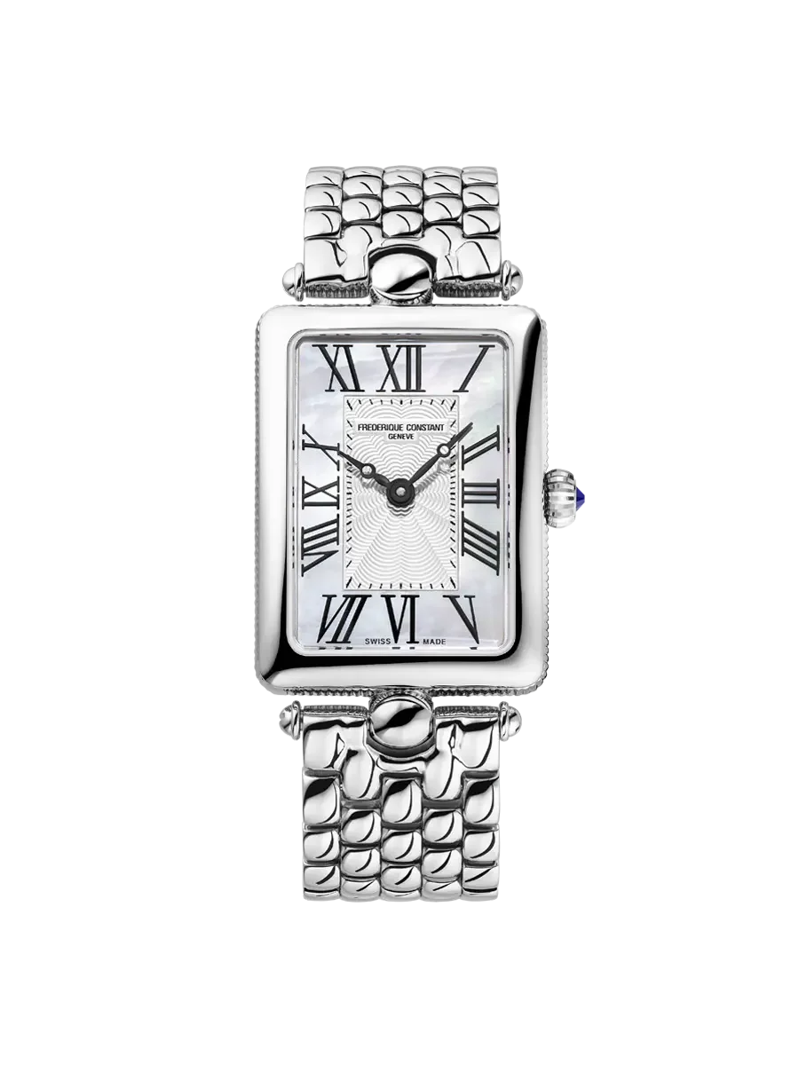 Frederique Constant Art Deco Carree # FC-200MPW2AC6B