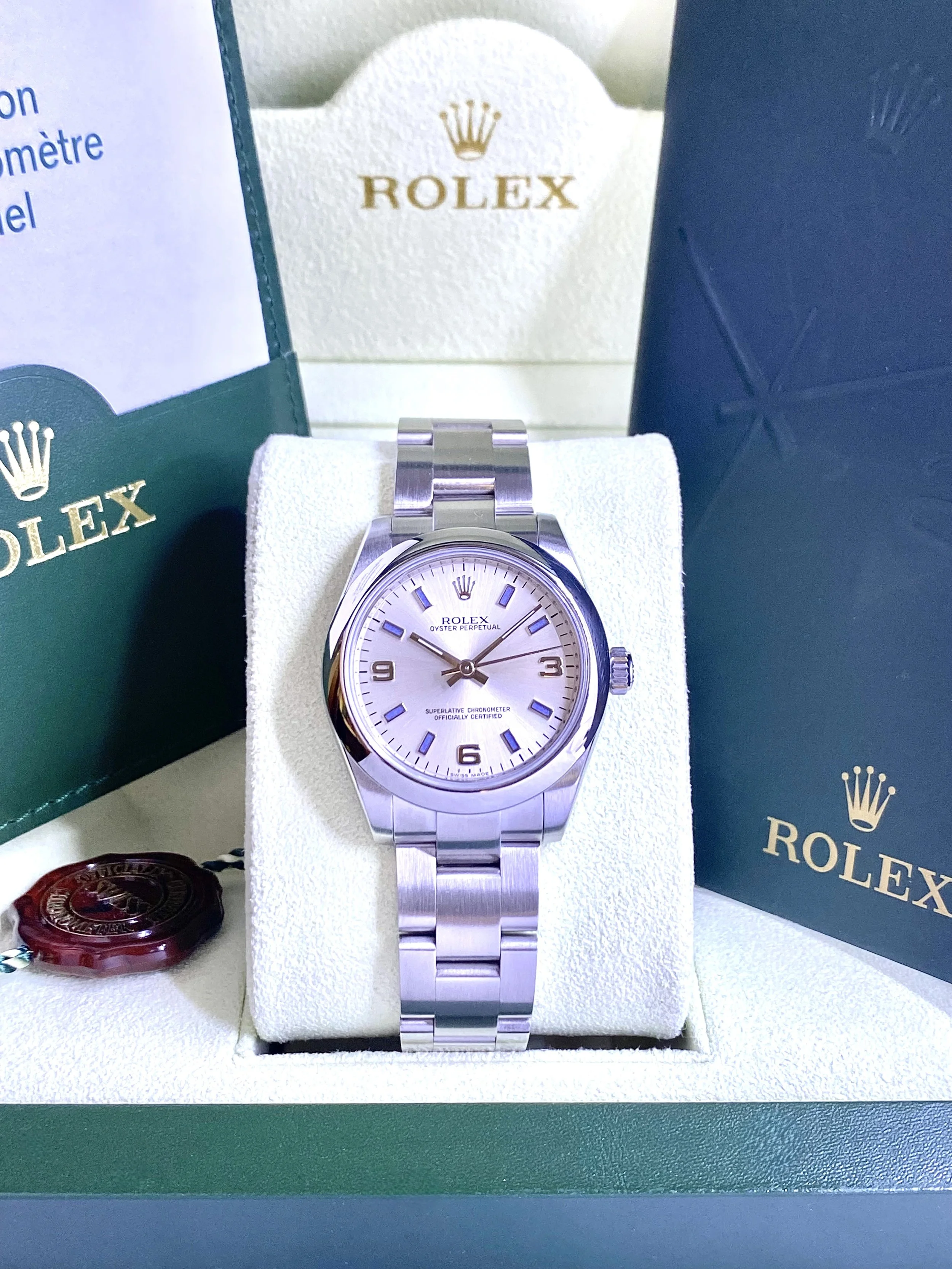 Rolex Oyster Perpetual 31mm #177200 - Box & Papers