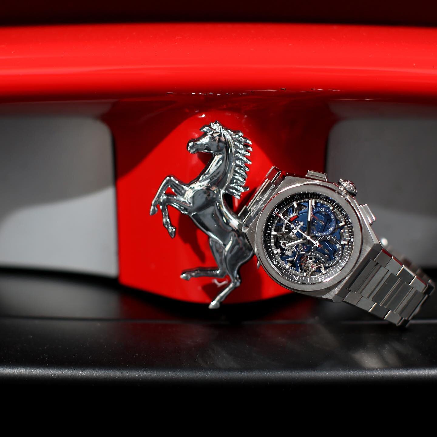 Great visit with our friends @regenwald_leasing!  #ferrari #zenithwatches