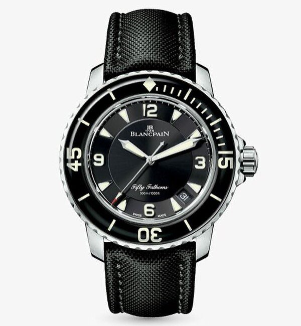 Blancpain Fifty-Fathoms - this piece is available and it&rsquo;s beautiful #nextlevel