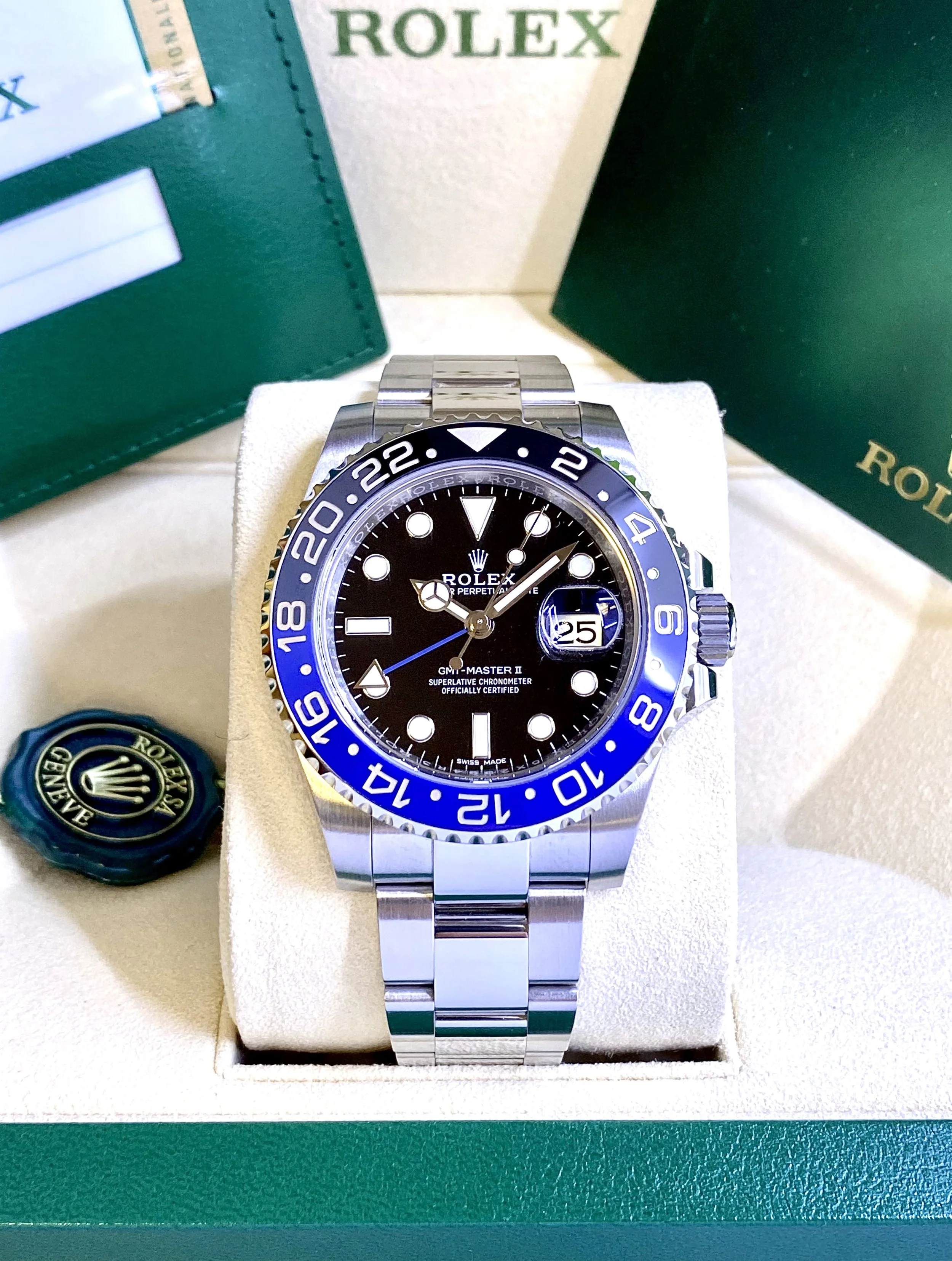 Rolex GMT-Master II #116710BLNR - "Batman" - Box & Papers