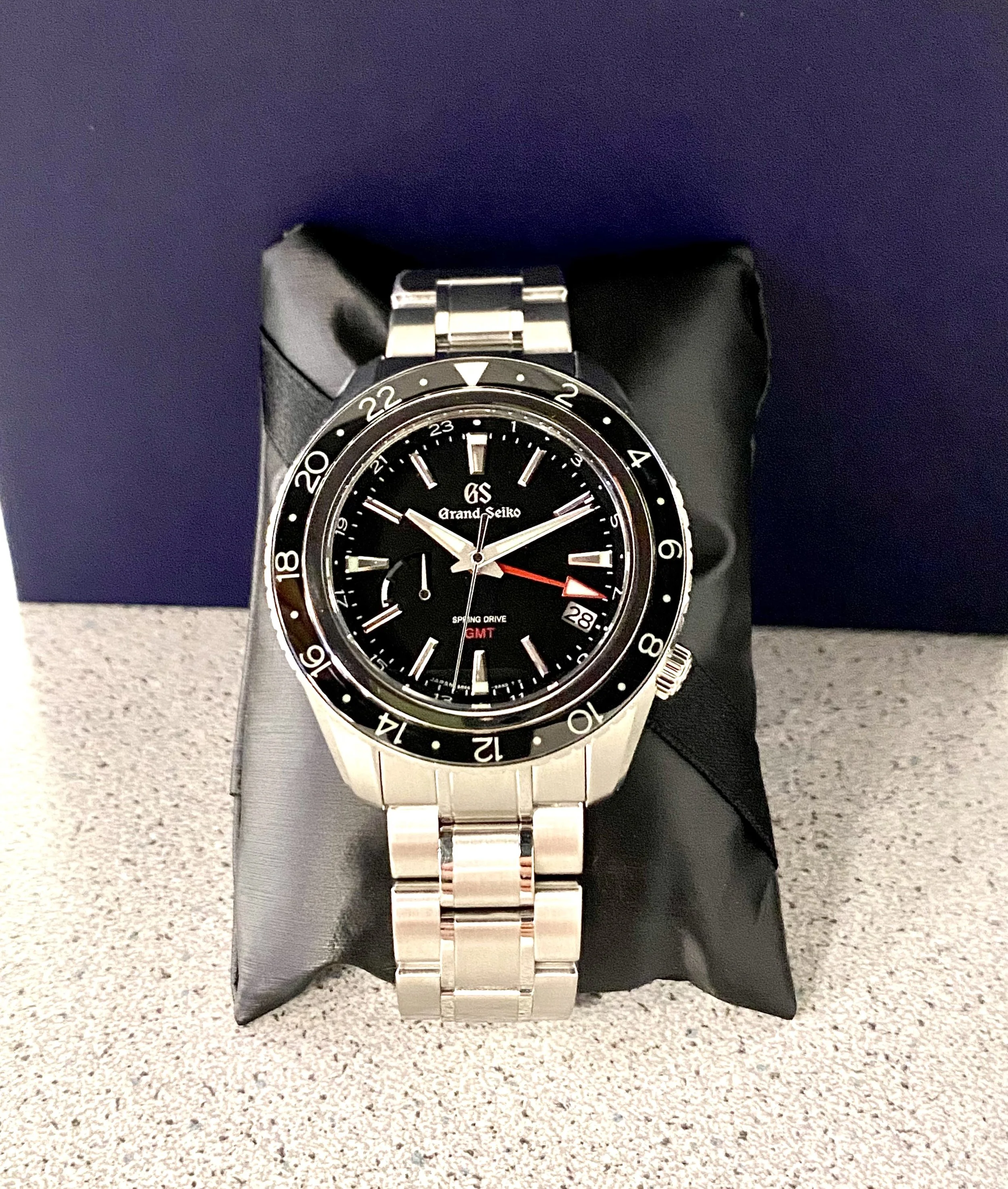 Grand Seiko Sport Spring Drive GMT SBGE201 - Box & Papers