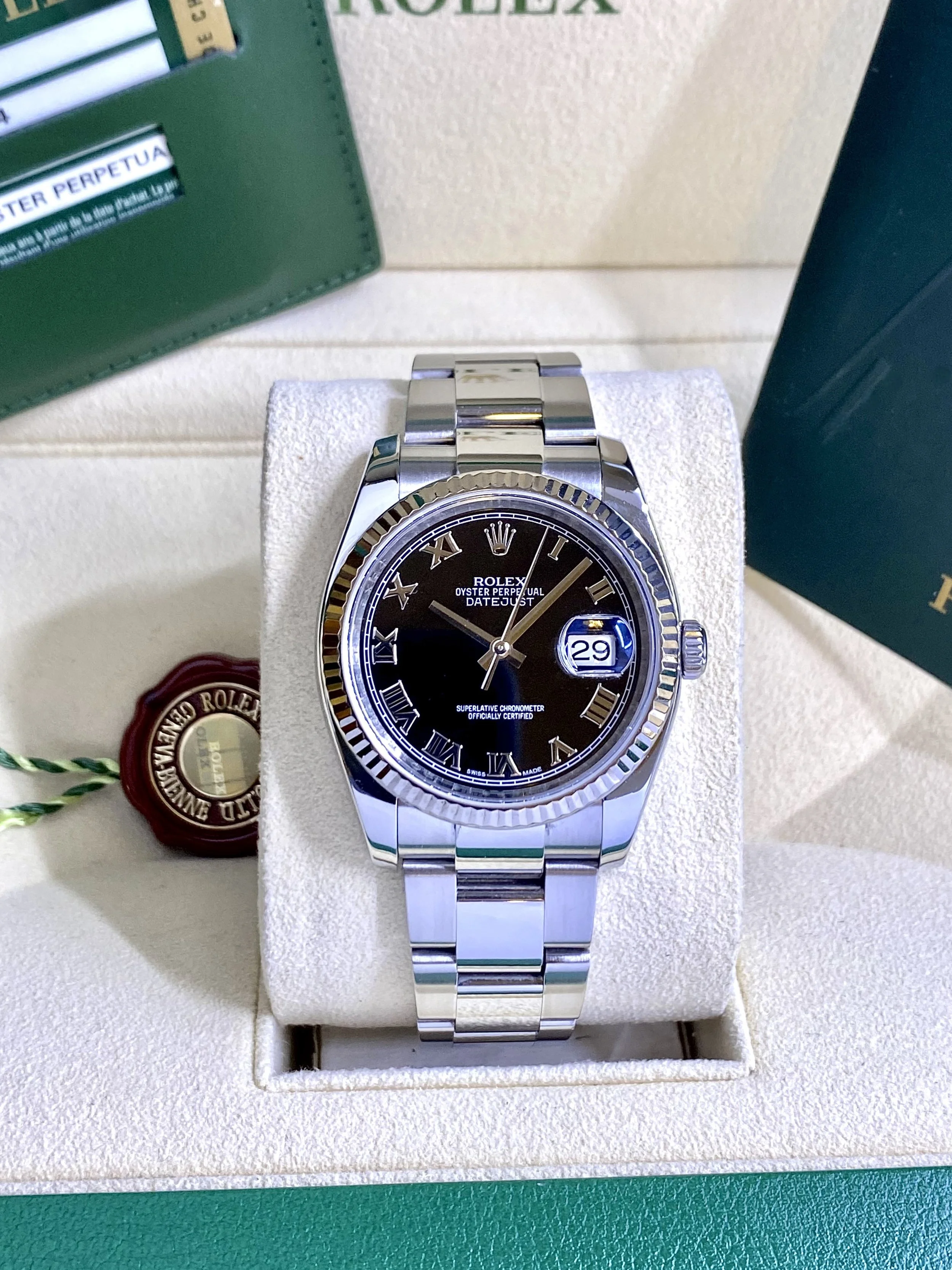 Rolex Datejust 36 #116234 - Box & Papers