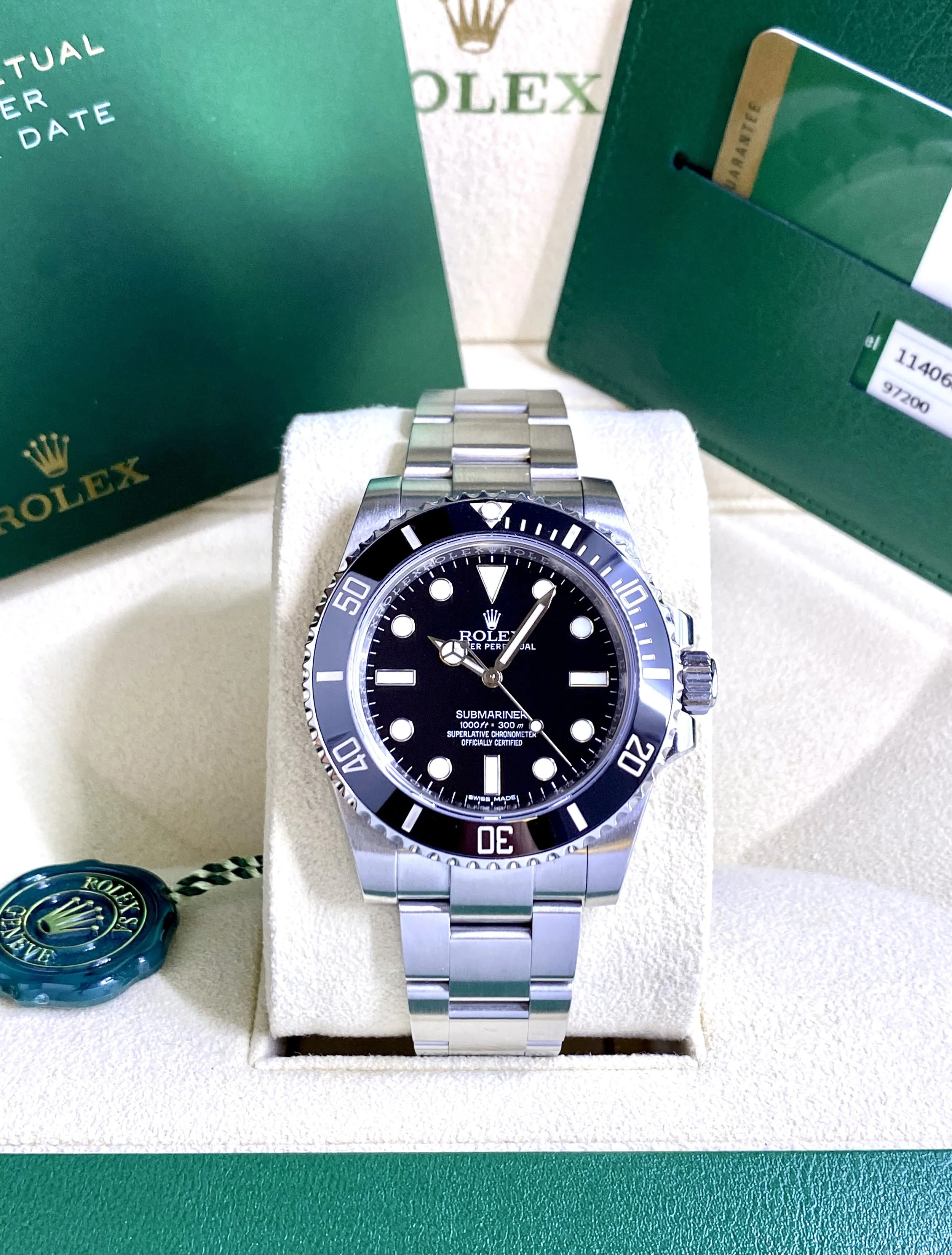 Rolex Submariner 40mm #114060 - Box & Papers