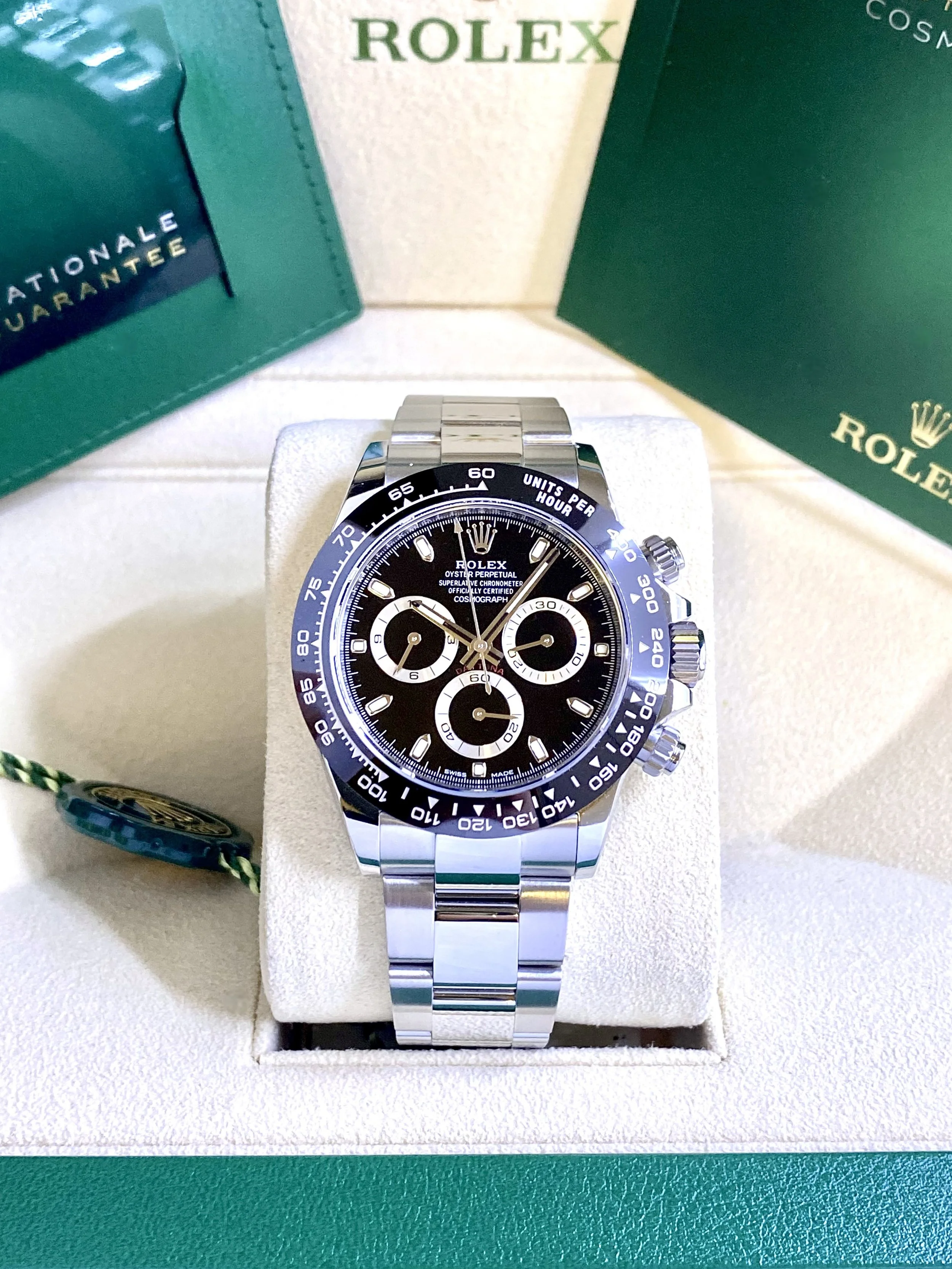 2022 Rolex Daytona 116500LN - Black Dial - Complete Set