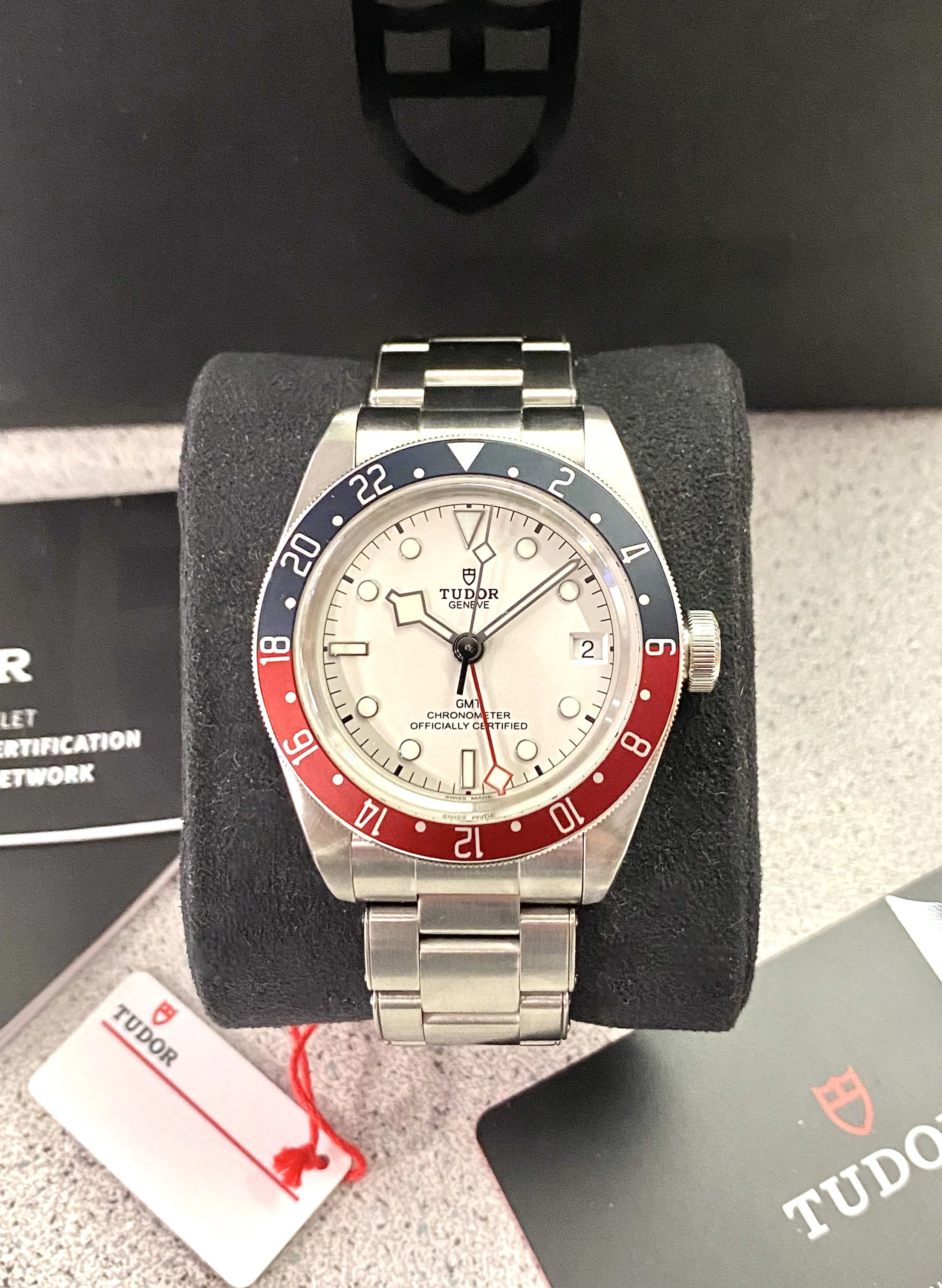 2023 Tudor Black Bay GMT #79830RB - Opaline Dial - Box & Papers