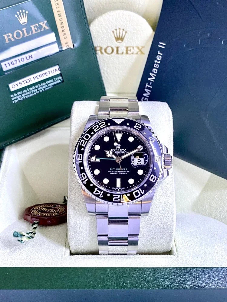 Rolex GMT Master II 116710LN - Box & Papers