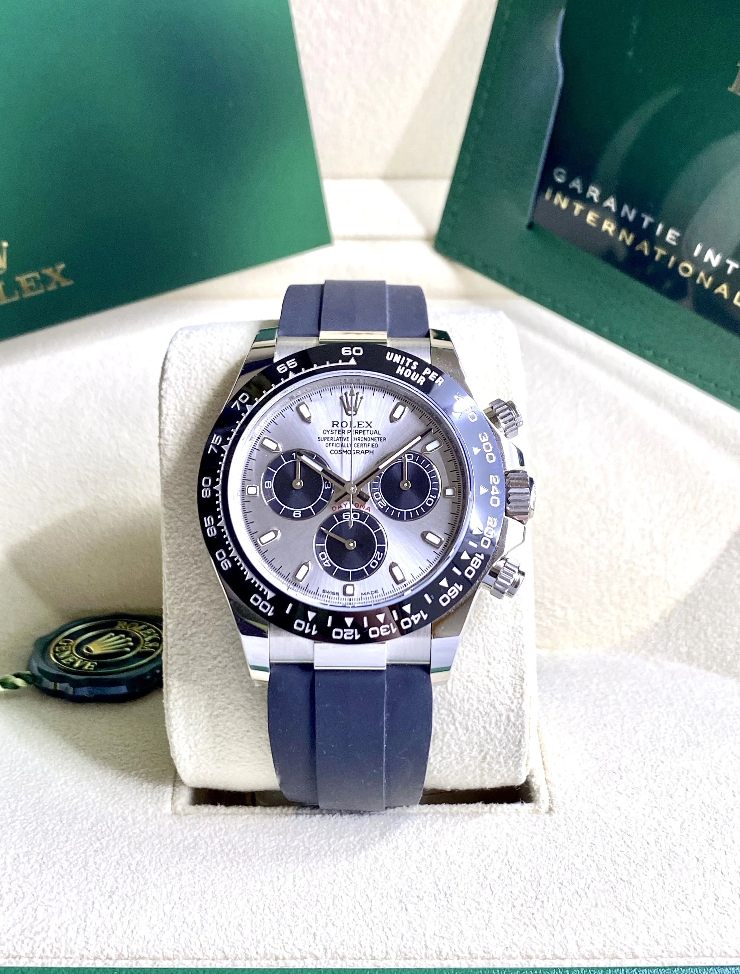 2023 Rolex Daytona 116519LN "Ghost" - Complete Set - 18k White Gold