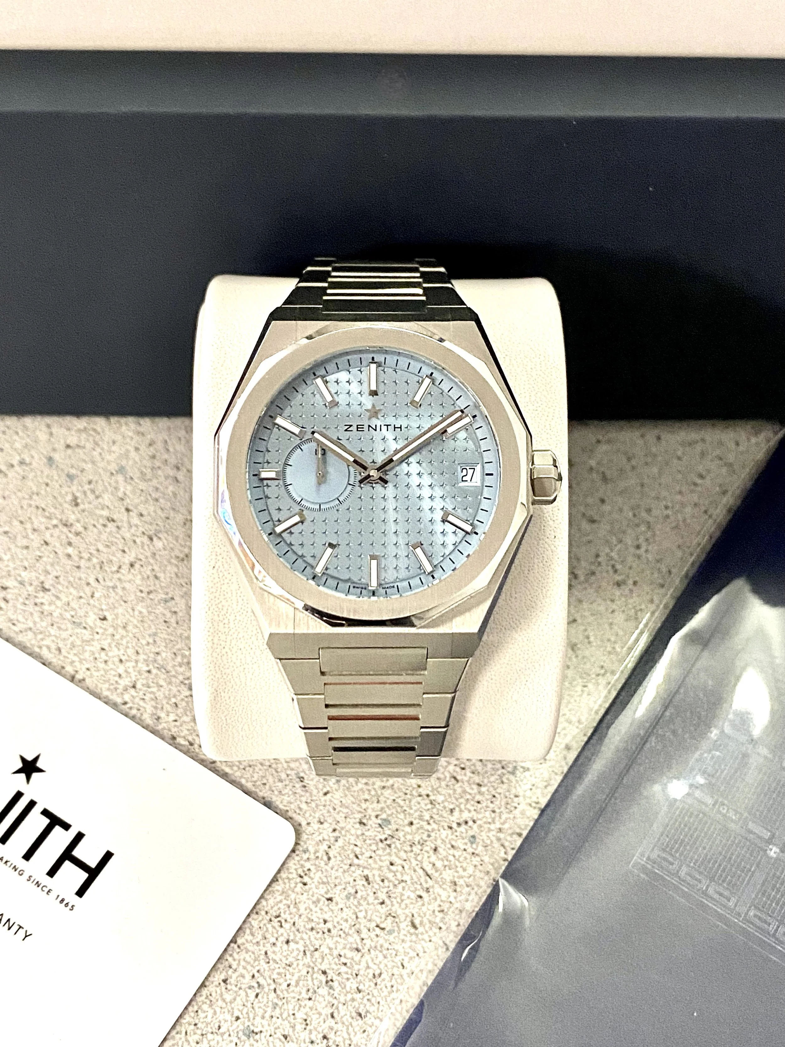 Zenith Defy Skyline 03.9300.3620/15.I001 - Ice Blue - Box & Papers