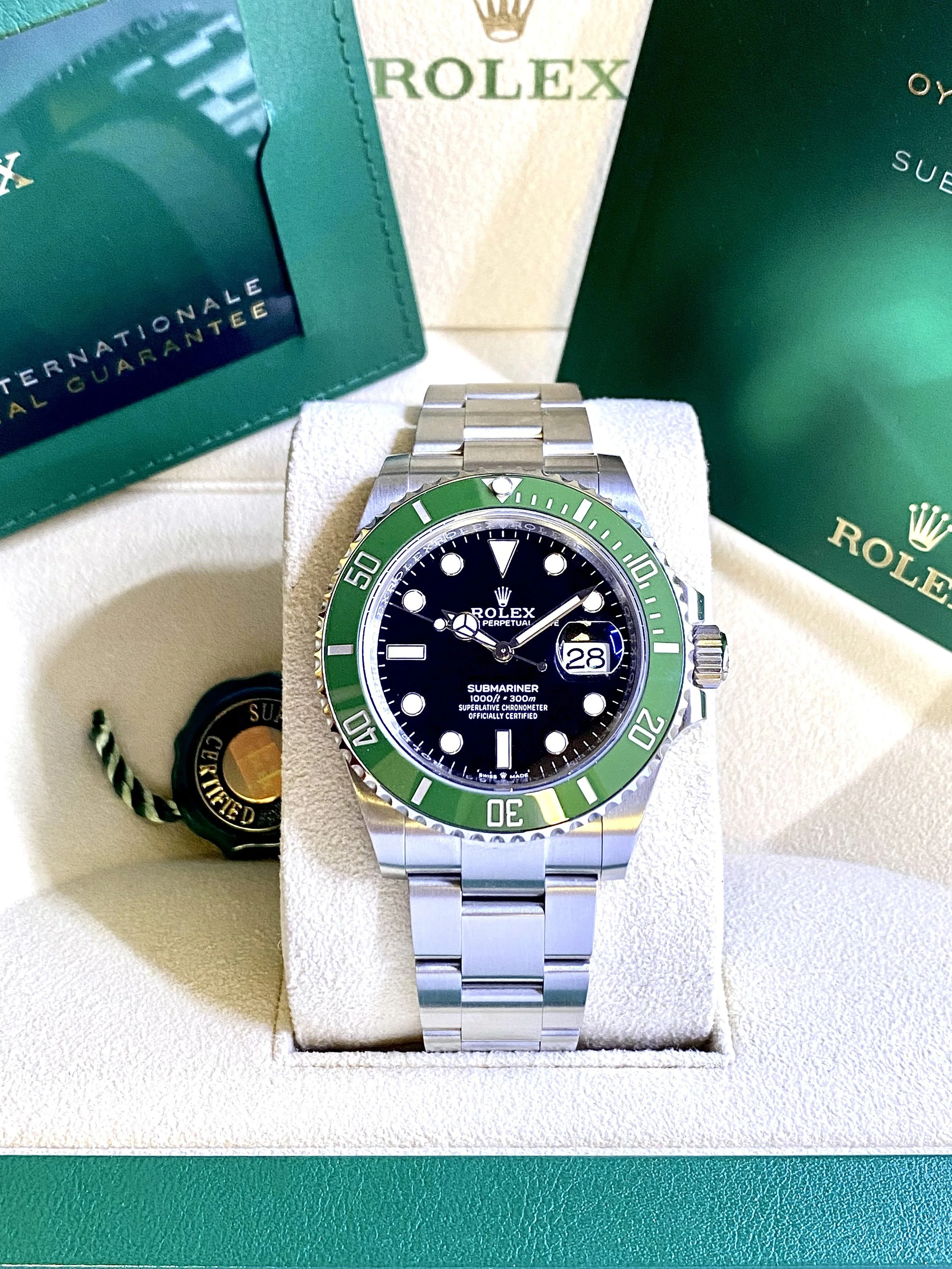 2025 Rolex Submariner 41mm #126610LV - "Starbucks" - Box & Papers - New/Unworn