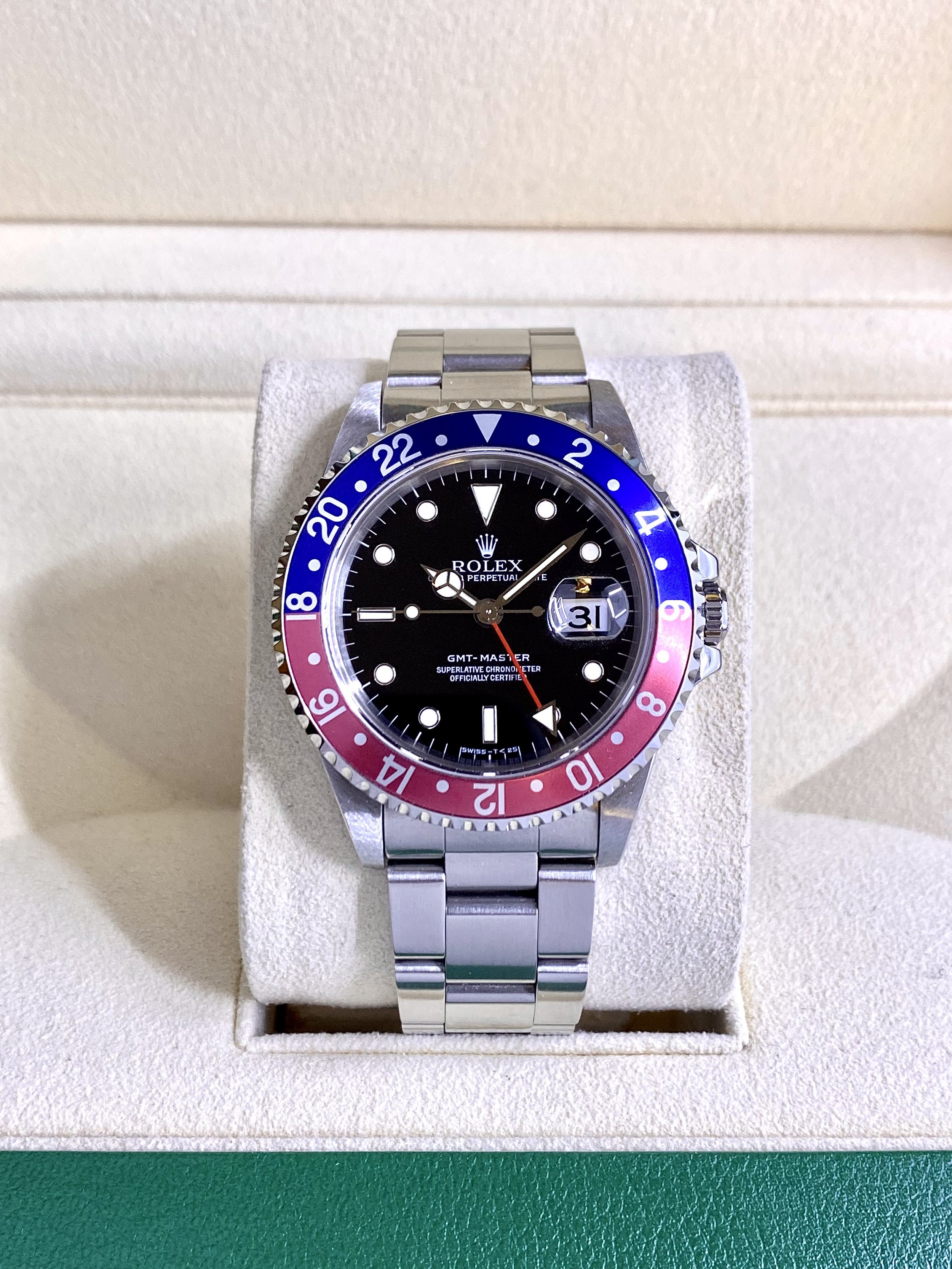 1996 Rolex GMT-Master #16700 - Tritium Dial - Pepsi