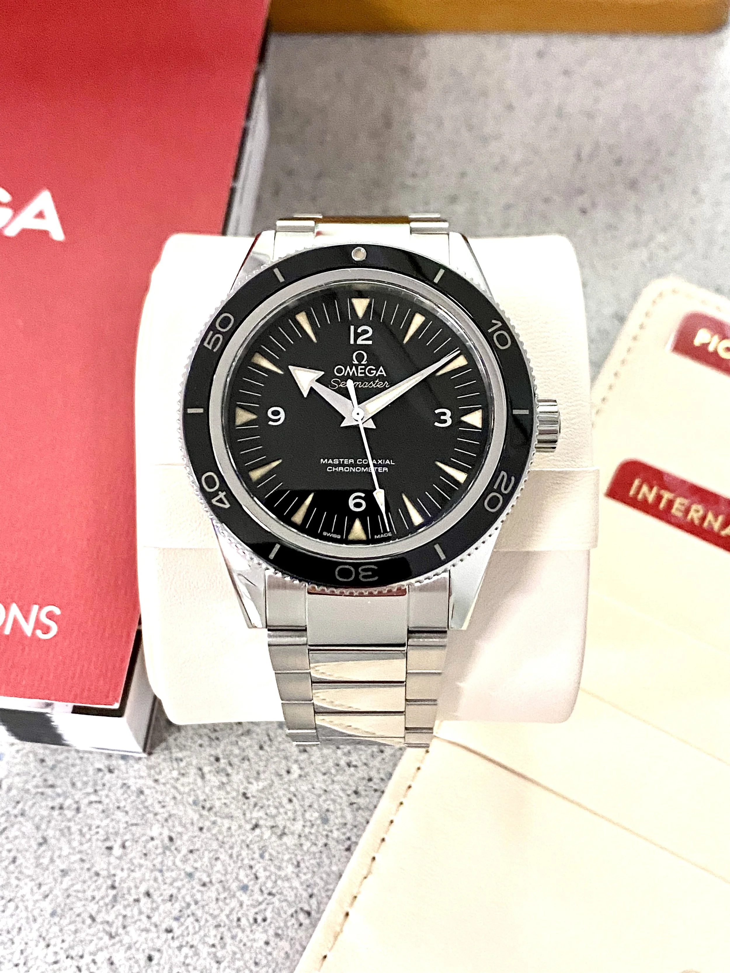 Omega Seamaster 300 Master Chronometer #233.30.41.21.01.001 - Box & Papers
