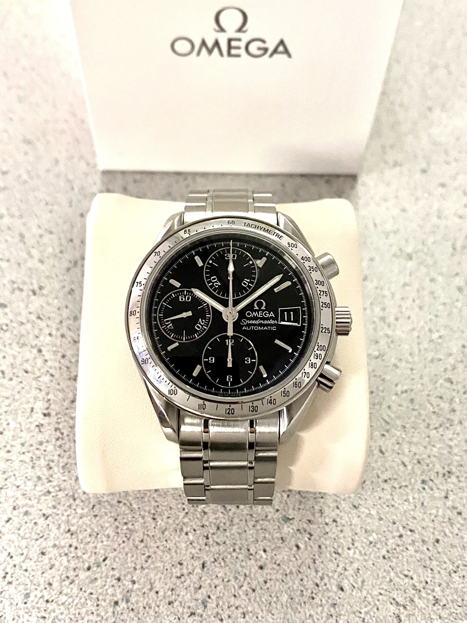 Omega Speedmaster Date #35135000 - Box & Card