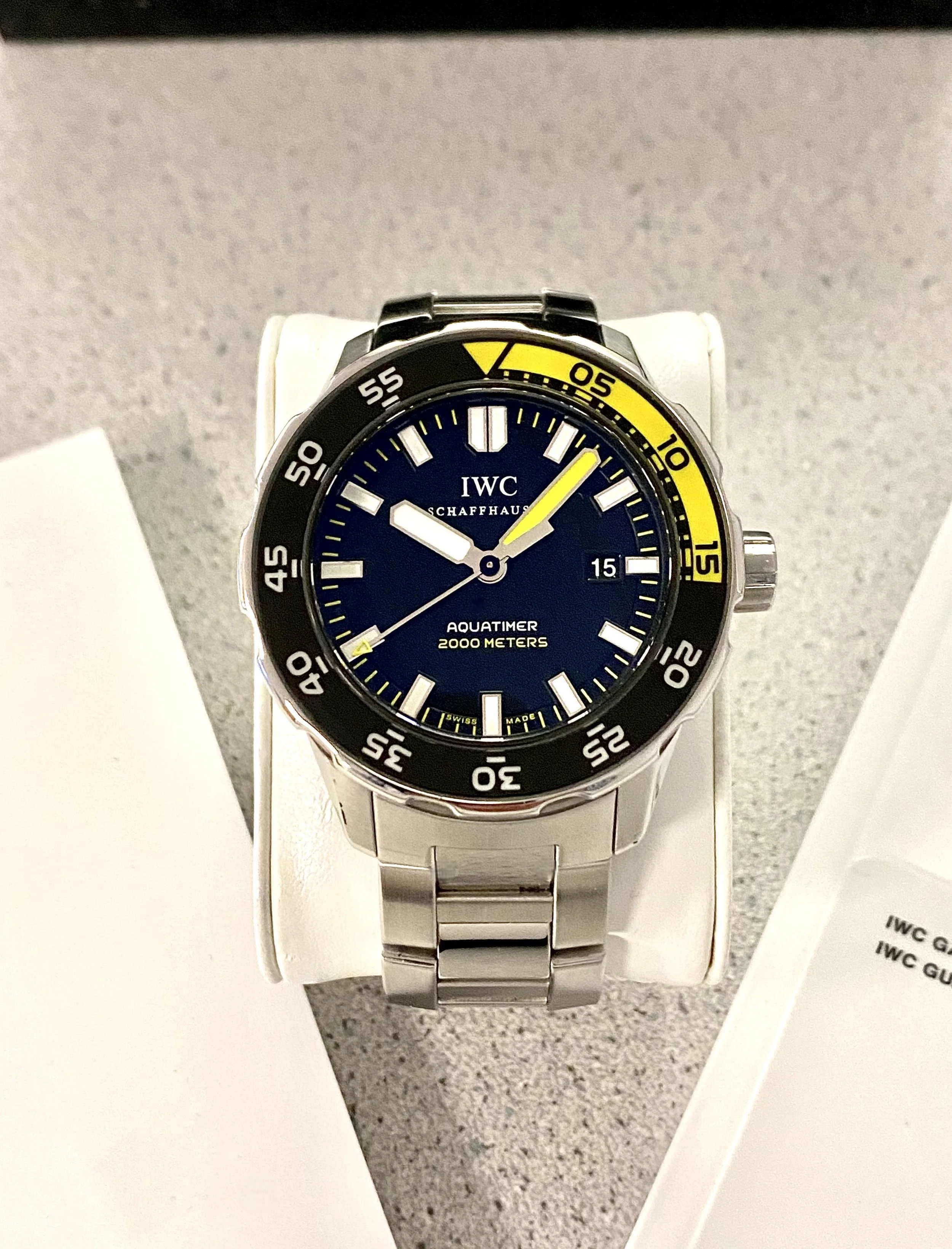 IWC Aquatimer Automatic IW356801 - Box & Papers