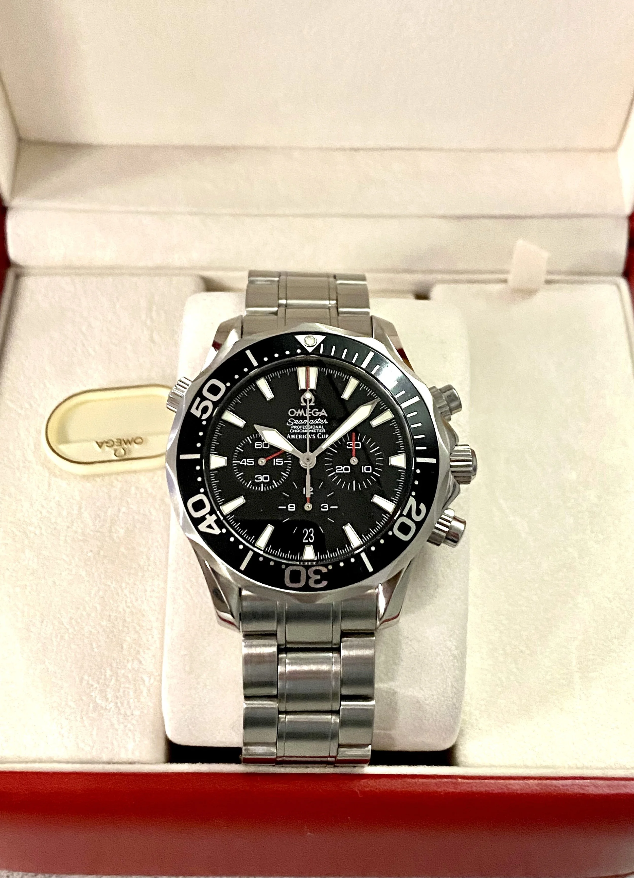 Omega Seamaster Diver 300 Chronograph 41.5mm - Box & Papers