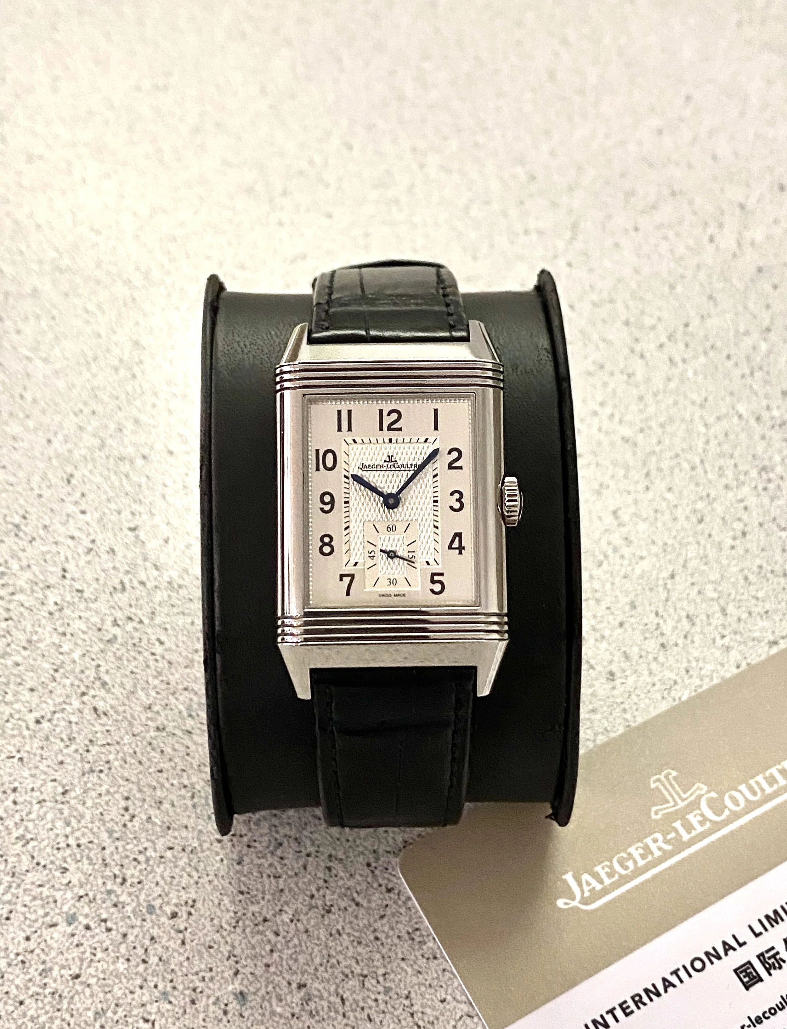 Jaeger LeCoultre Reverso Classic Duoface #Q3848420 - Box & Papers