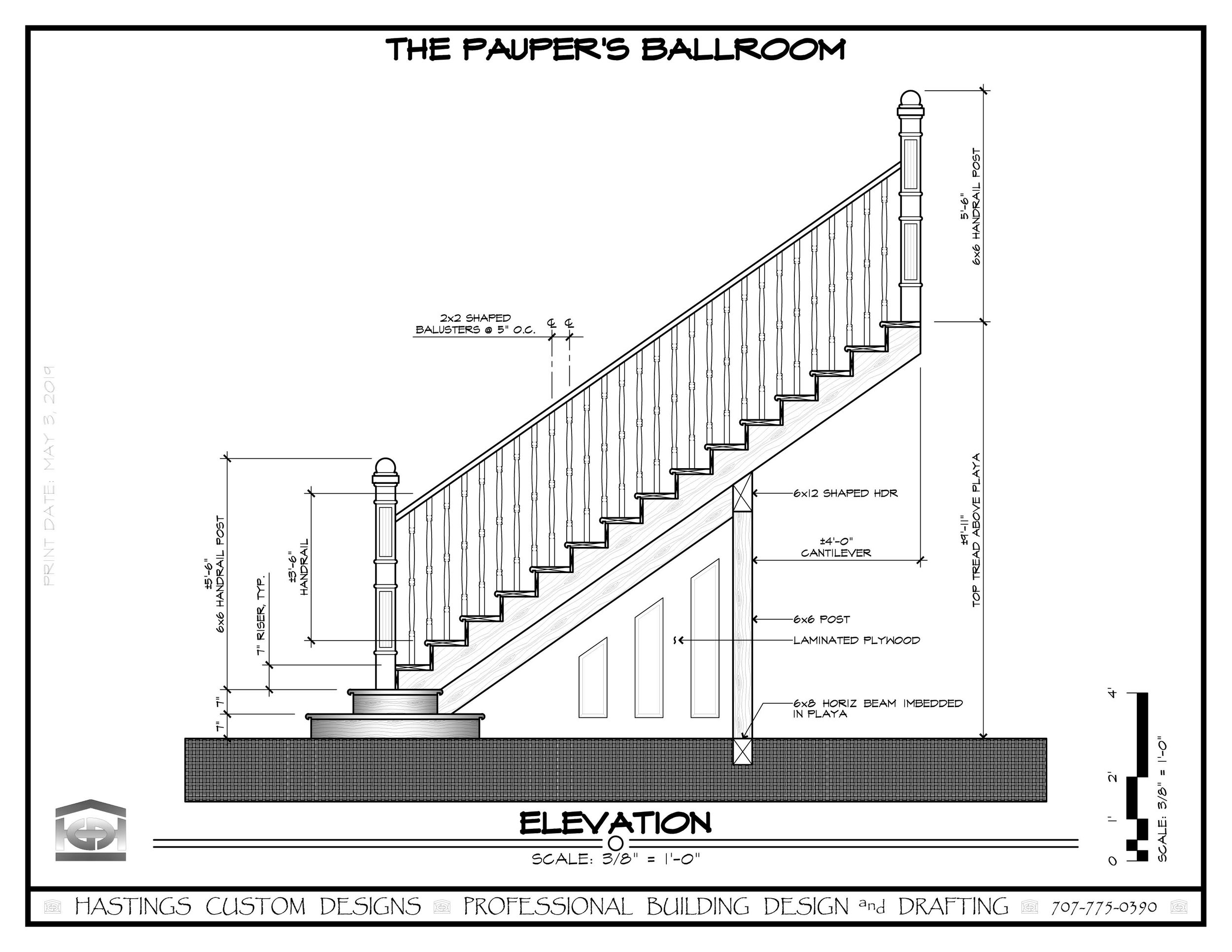Pauper's Ballroom Profile Schematic