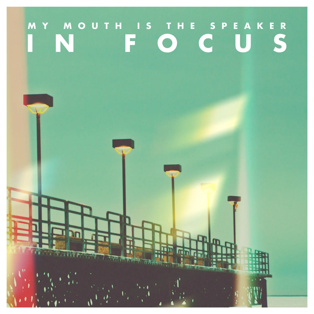 My Mouth Is The Speaker - In Focus 7” Vinyl Photography, Layout, & Design