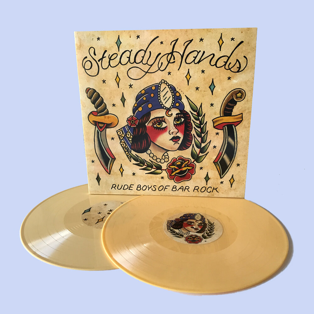 Steady Hands - Rude Boys of Bar Rock 2xLP