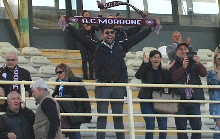 Ruffolo: «Io, immobile in tribuna con la sciarpetta della Morrone»