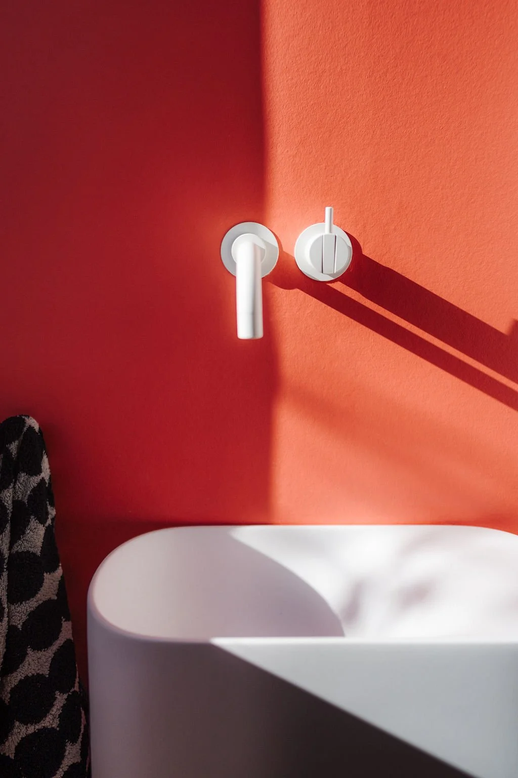  Wasserhahn Blankenese Rot red 