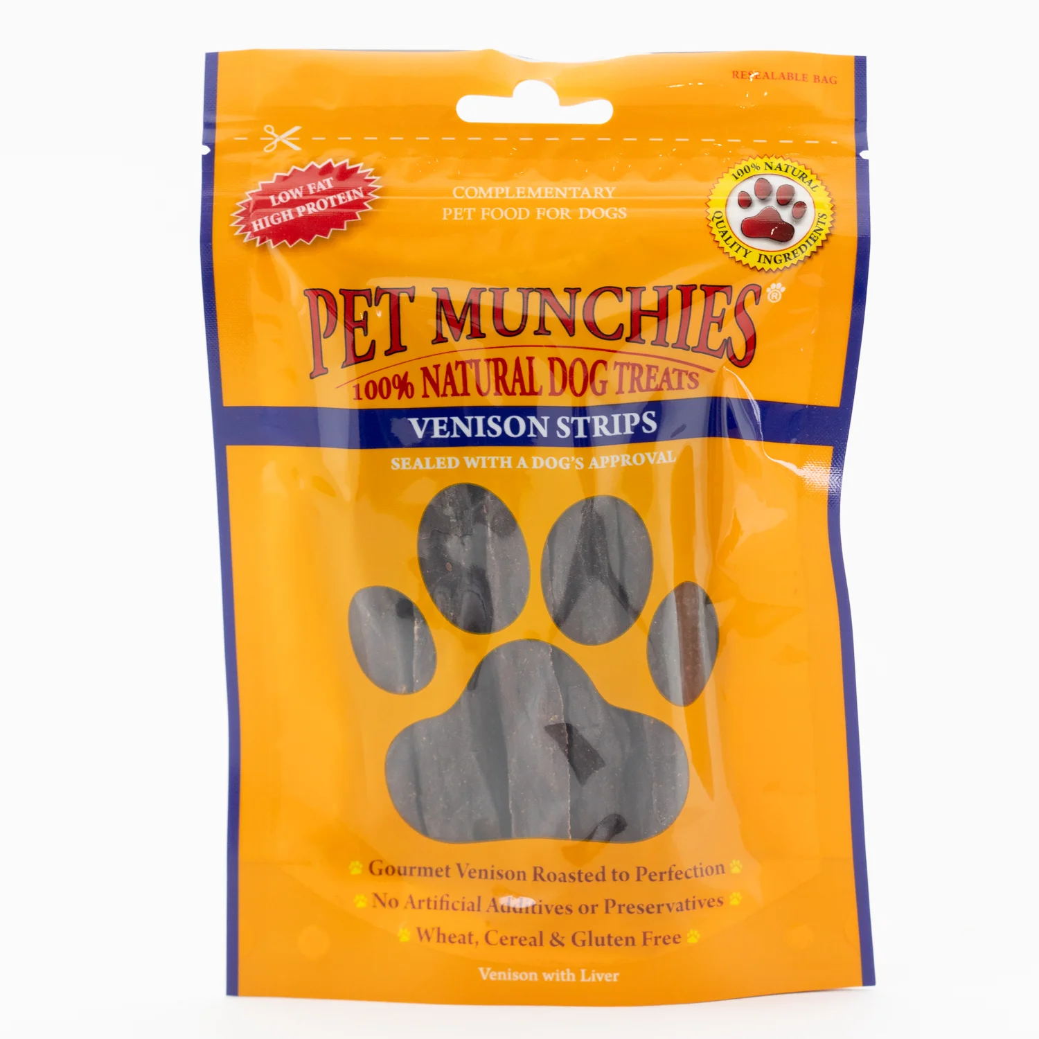 Pet Munchies: Venison Strips