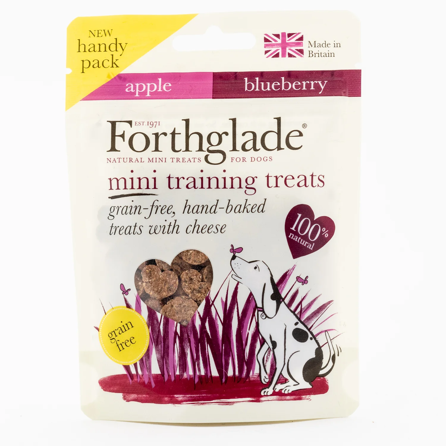 Forthglade Training Treats (mini): Apple &amp; Blueberry