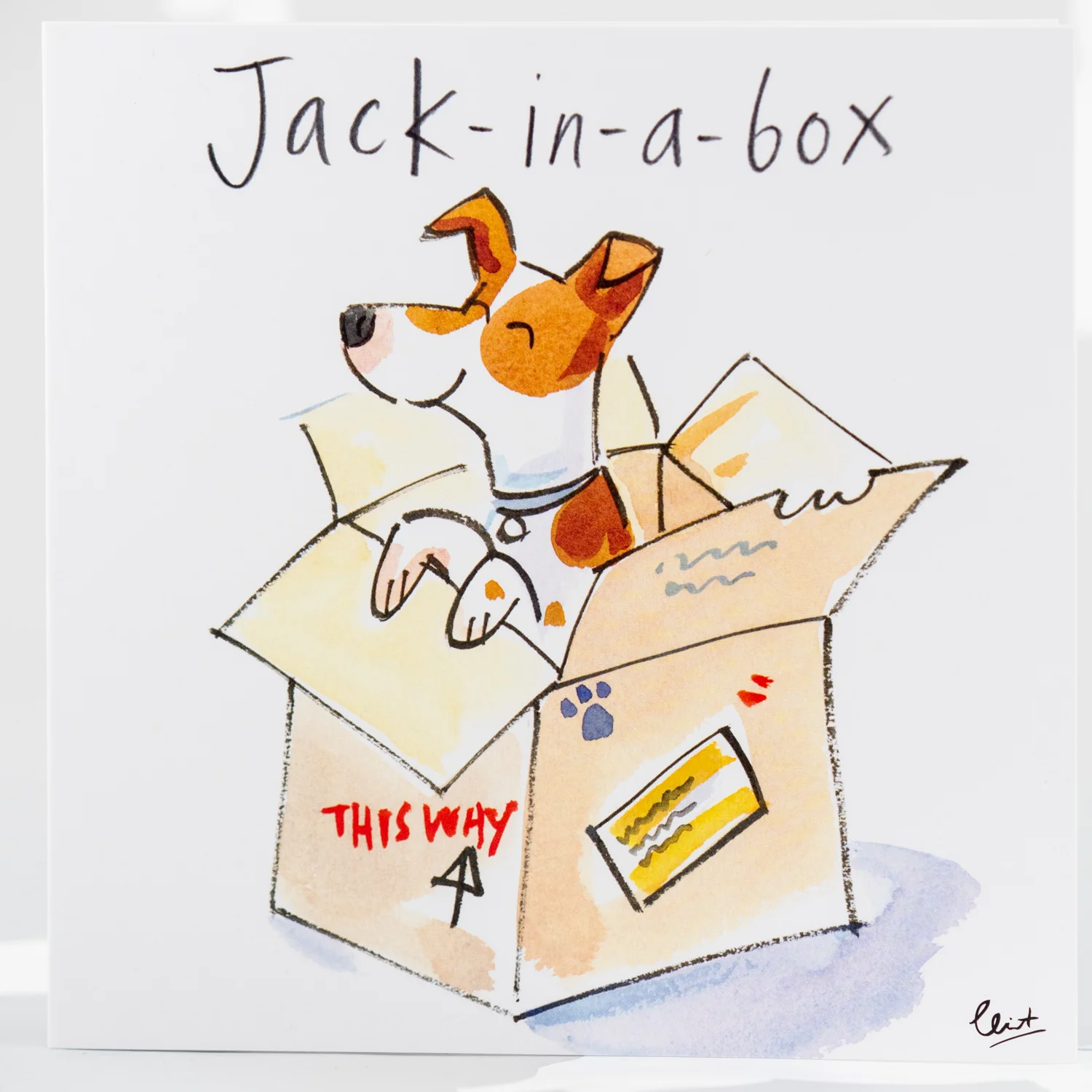 Clinton Banbury Cards - It's A Dog's Life (Jack in the Box)