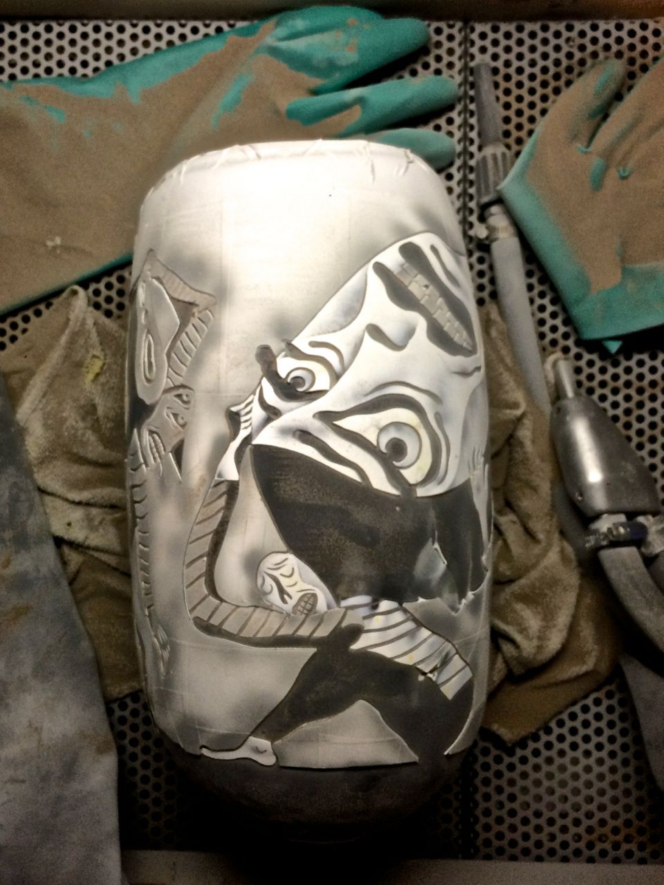  Sandblasting 