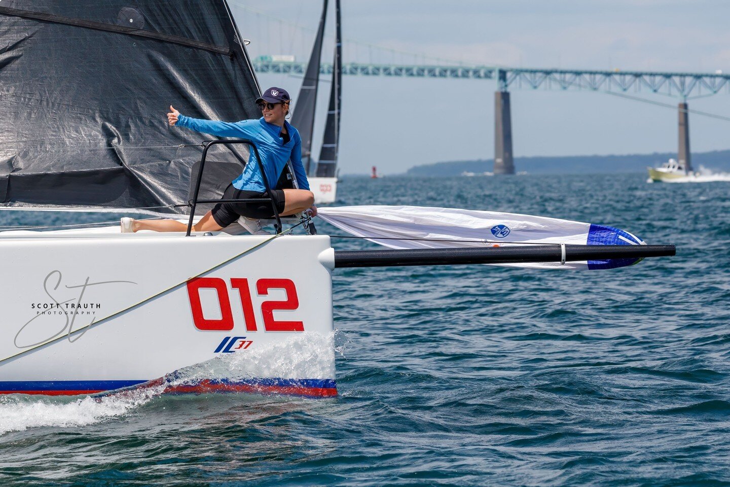 #frontendfriday 
Tomorrow starts the Newport Regatta hosted by @sailnewportri 
Here are two shots from last year's regatta and one from a new competitor in the #ic37class.
Photo descriptions in comments. More photos from 2022 at  https://buff.ly/3D3w