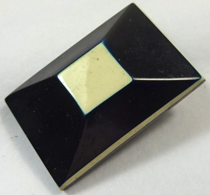 Black and white geometric Art Deco