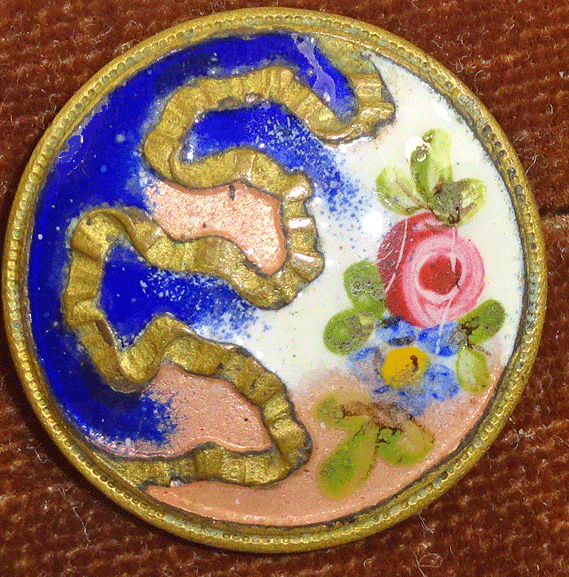 nme304-blue-and-white-enamel-with-pink-rose-and-ribbon.gif