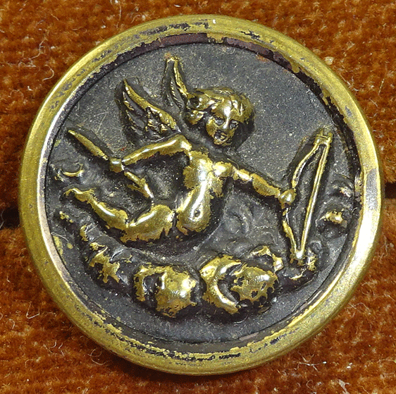 Small cherub with bow and arrow