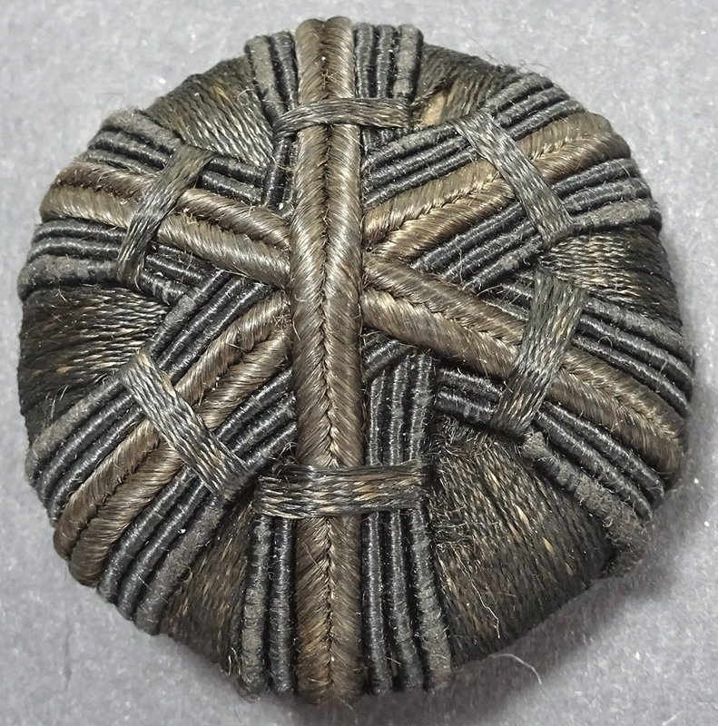 Large woven brown and black cord