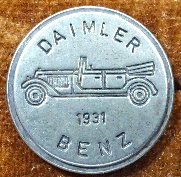 Daimler Benz 1931 buttons
