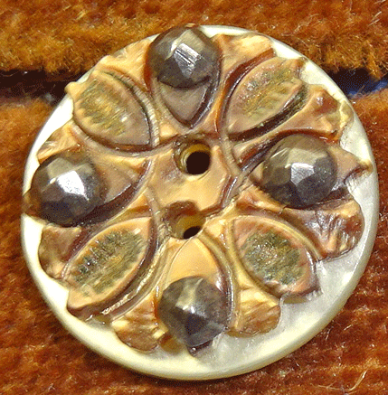 Cut steels on small double mother of pearl