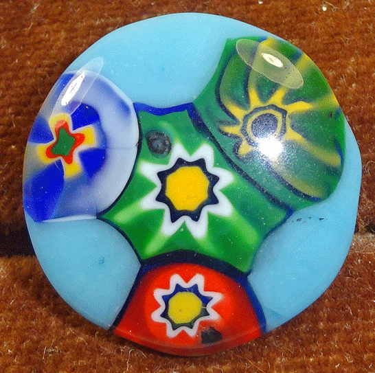 Turquoise Murano glass