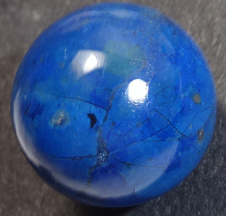 Blue hardstone waistcoat ball buttons