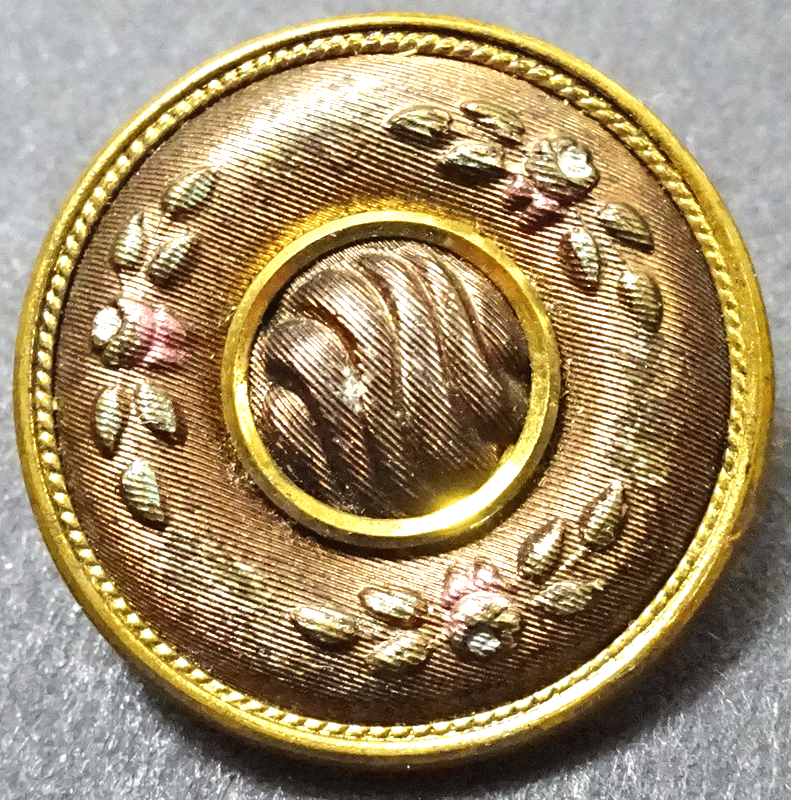 Pressed metal garland