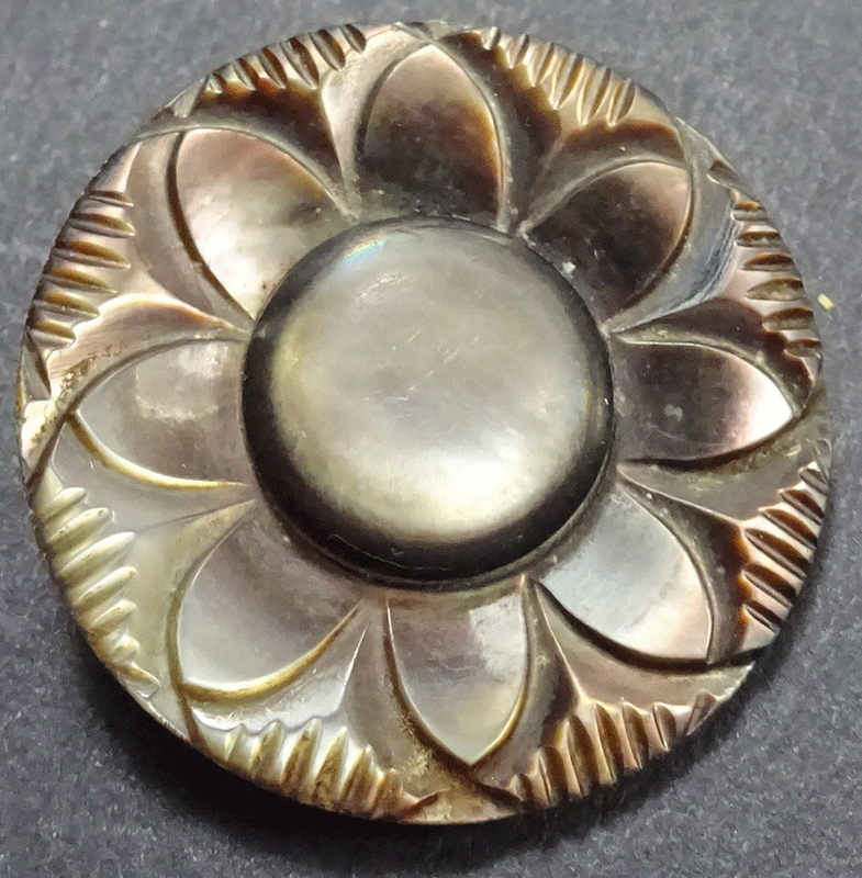 Smokey grey pearl flower