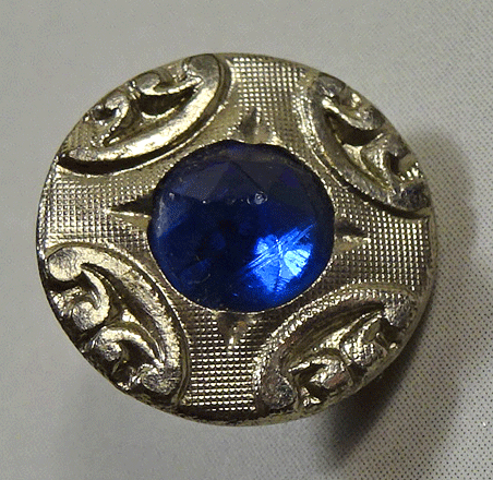 Blue paste in small white metal